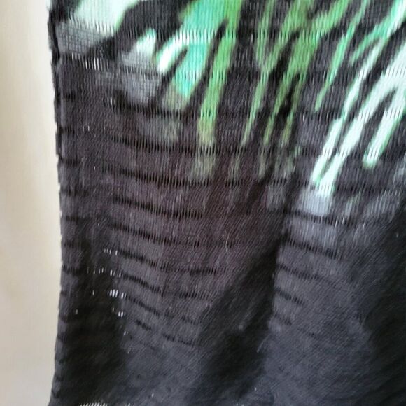 Alberto Makali Loose Knit Tunic Sweater Raglan Sleeve Medium dressy soft EUC - Picture 4 of 10